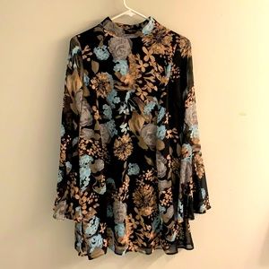 dee elle high neck dress